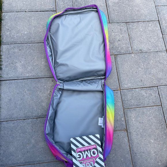 LOL Surprise OMG Reusable Kids Lunch Box Insulated Handle Bag Fashion Glitter - Picture 3 of 3